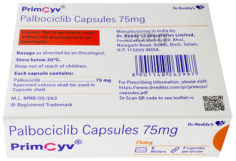 Primcyv 75mg Capsule image