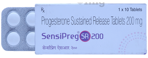 Sensipreg 200mg Tablet SR image