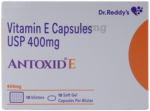 Antoxid E Softgel Capsule image Antoxid E Softgel Capsule image