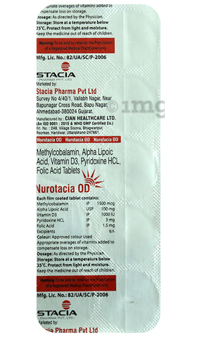 Nurotacia OD Tablet image Nurotacia OD Tablet image
