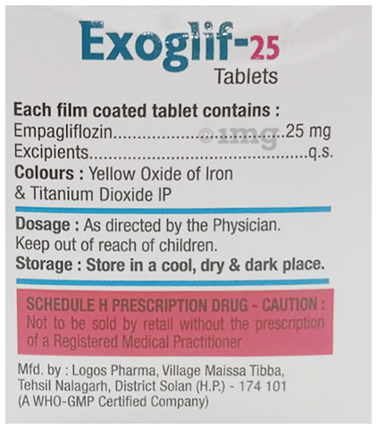 Exoglif 25 Tablet image Exoglif 25 Tablet image