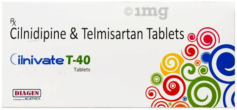 Cilnivate T 40 Tablet image Cilnivate T 40 Tablet image