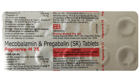 Pegnerve-M 75 Tablet SR image