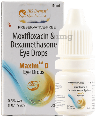 Maxim D Eye Drop image
