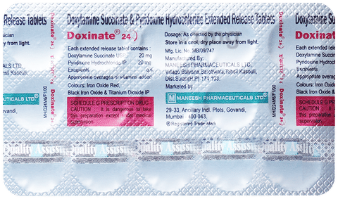 Doxinate 24 Tablet ER image