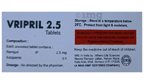 Vripril 2.5 Tablet image Vripril 2.5 Tablet image