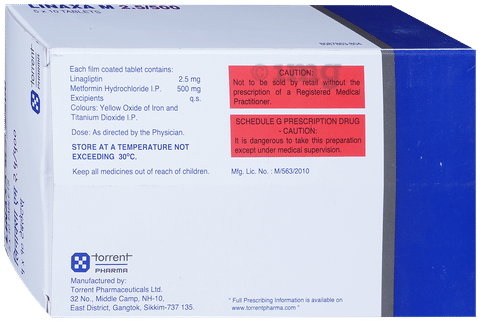 Linaxa M 2.5/500 Tablet image