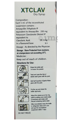 Xtclav Dry Syrup image