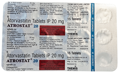 Atrostat 20 Tablet image
