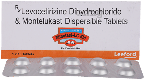 Minolast Kid 2.5mg/4mg Tablet