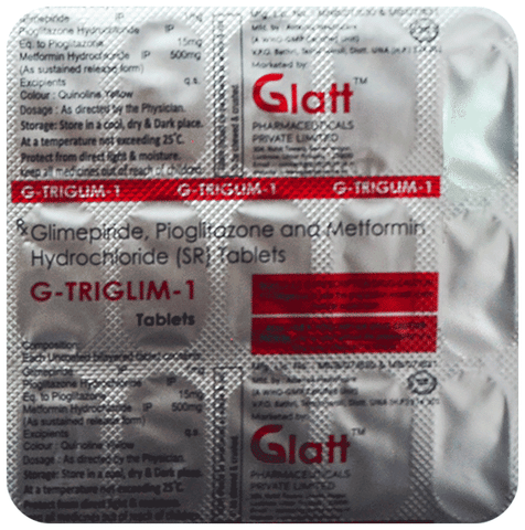 G-Triglim 1 Tablet SR image