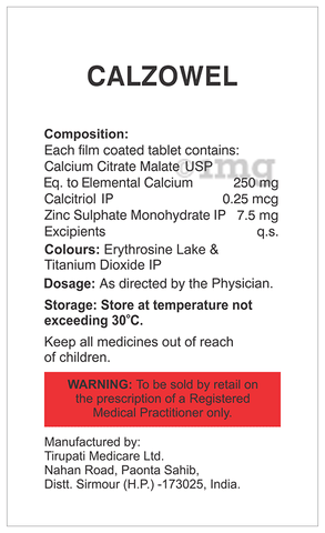 Calzowel Tablet image