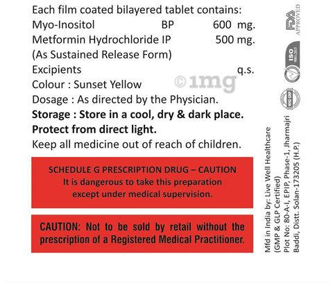 Glamcyst-M Tablet SR image