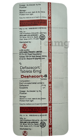 Deshacort 6 Tablet image