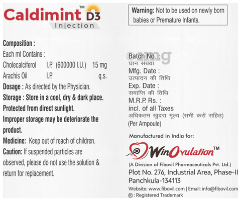 Caldimint D3 Injection
