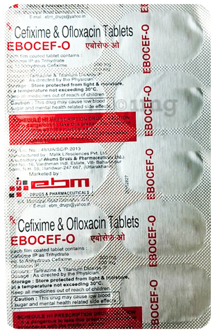 Ebocef-O Tablet image Ebocef-O Tablet image