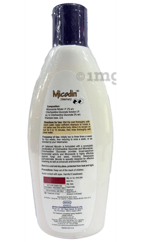 Micodin Shampoo Pet image Micodin Shampoo Pet image