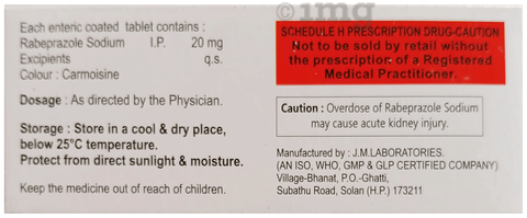 Rabseal 20 Tablet image Rabseal 20 Tablet image