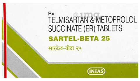 Sartel-Beta 25 Tablet ER image Sartel-Beta 25 Tablet ER image