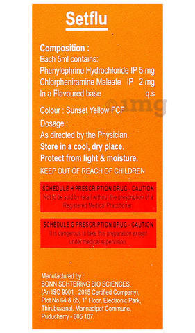 Setflu Syrup image