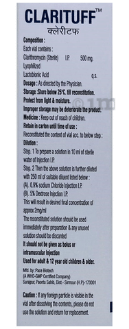 Clarituff Infusion image