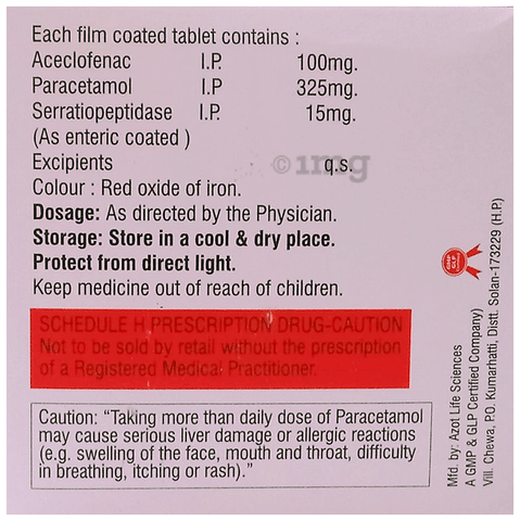 Evoflam-SP Tablet image