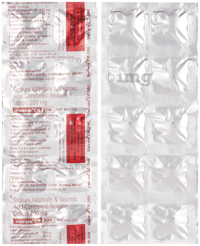 Valrate CR 200 Tablet image Valrate CR 200 Tablet image