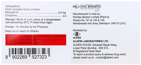 Minokem 2.5mg Tablet image Minokem 2.5mg Tablet image