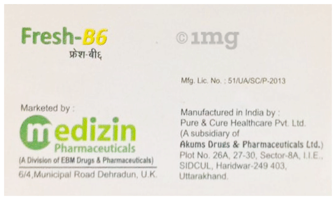 Fresh-B6 Tablet image