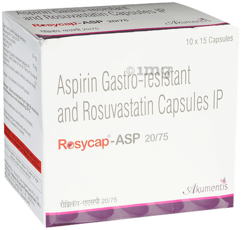 Rosycap-ASP 20/75 Capsule image Rosycap-ASP 20/75 Capsule image