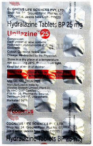 UNIlazine 25 Tablet image UNIlazine 25 Tablet image