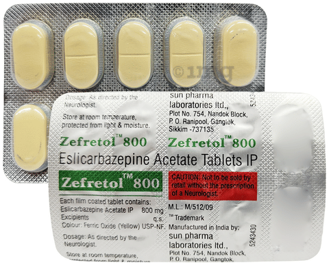 Zefretol 800 Tablet image