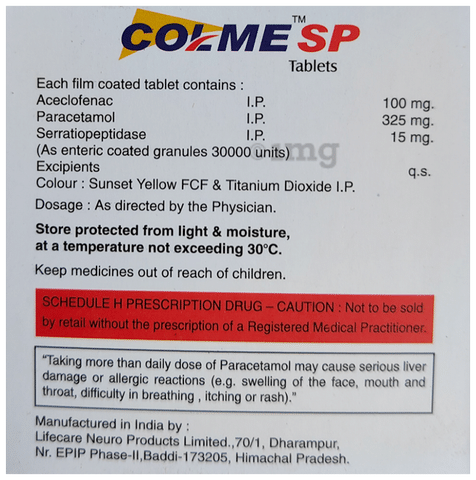 Colme SP Tablet