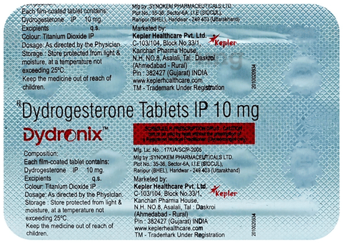 Dydronix 10mg Tablet image Dydronix 10mg Tablet image