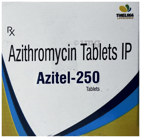 Azitel 250 Tablet image
