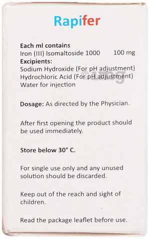 Rapifer 100 Injection image