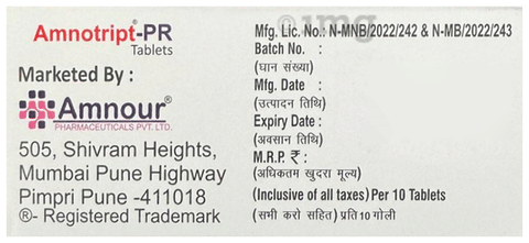 Amnotript-PR Tablet ER