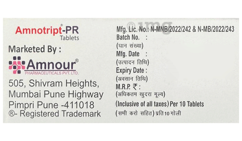 Amnotript-PR Tablet ER image