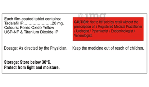 Tedup 20 Tablet image Tedup 20 Tablet image