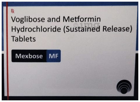 Mexbose MF Tablet SR image Mexbose MF Tablet SR image
