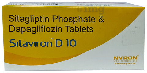 Sitaviron D 10mg/100mg Tablet