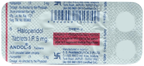 Andol 5mg Tablet image