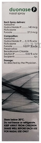 Duonase F Nasal Spray 70 metered dose