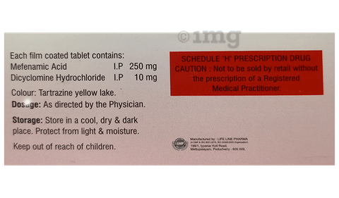 Paracolin M Tablet image