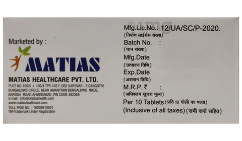 Amitias M 10 Tablet image
