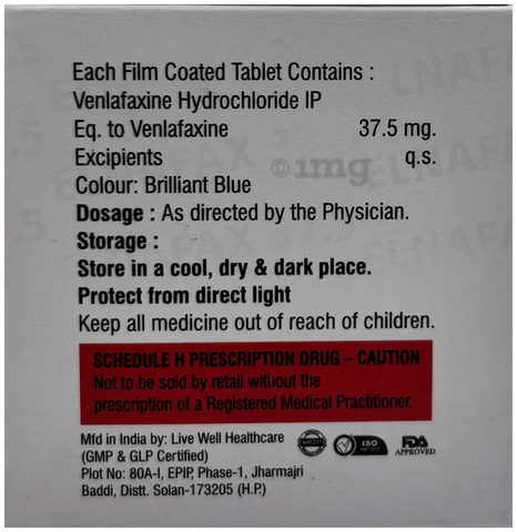 Elnafax 37.5 Tablet image