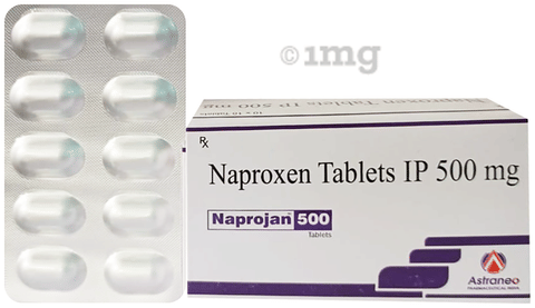 Naprojan 500 Tablet image Naprojan 500 Tablet image