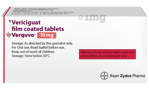 Verquvo 10mg Tablet image Verquvo 10mg Tablet image