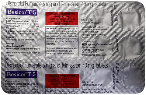 Besicor-T 5 Tablet image