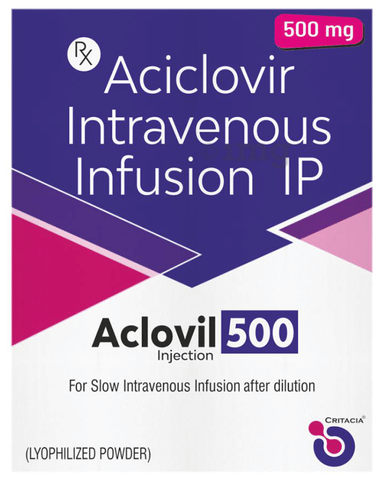 Aclovil 500mg Injection image Aclovil 500mg Injection image